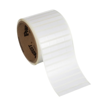 Panduit ThermTrans, Comp Lbl, Adhsv Super-Tack Poly, C061X030YPT, PK 2500 C061X030YPT
